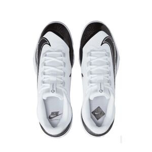 Nike Men's White and Black Baseball Cleats